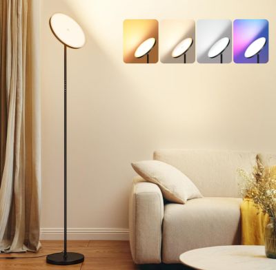 OTREN LED Wohnzimmer Stehlampe mit Fernbedienung und Touch-Steuerung für 31,99€