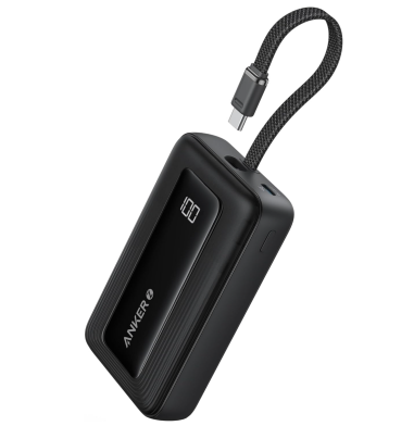 Pricedrop! Anker Zolo 10.000mAh 30W Powerbank mit integriertem USB-C Kabel für 13,49€ bei Prime-Versand