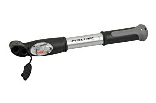FISCHER Mini-Luftpumpe für alle Ventile (AV, DV, SV) für nur 5€ – Prime