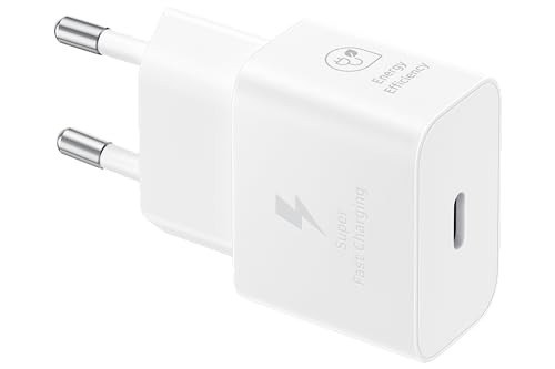 Samsung Schnellladeadapter 25W USB-C Weiß für 11,77€ bei Amazon