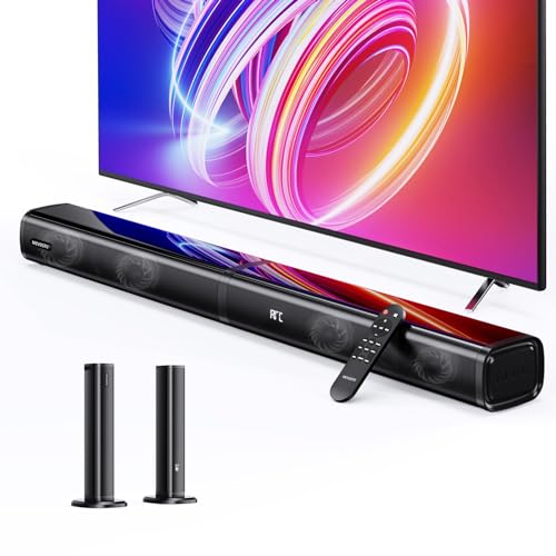 MEVOSTO 2-in-1 Soundbar für TV mit Dual Subwoofer für 37,49€