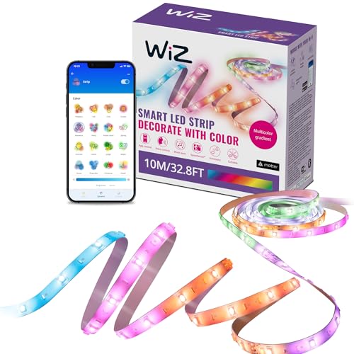 WiZ RGBIC LED Lightstrip 10m für 19,99€ bei Amazon
