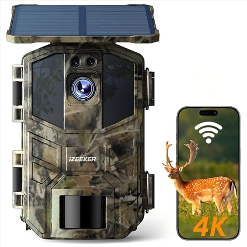 iZEEKER 4K Wildkamera mit Micro SD und Akku für 41,99€ bei Amazon