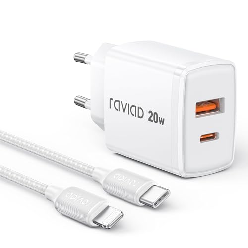 RAVIAD iPhone Ladekabel und Schnellladegerät