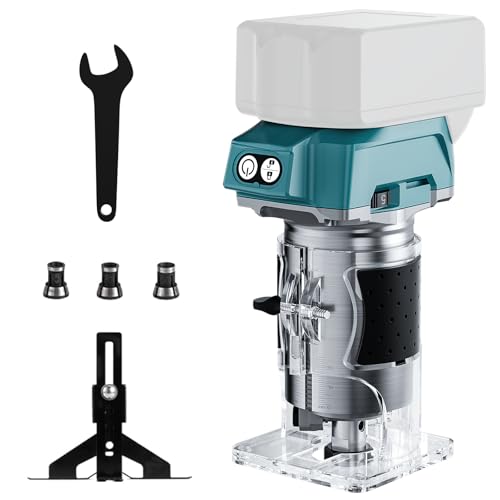 Nananuu 800W Akku Oberfräse für Makita 18V