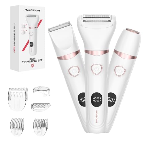 MAXGROOM 3-in-1 Intimrasierer für Frauen