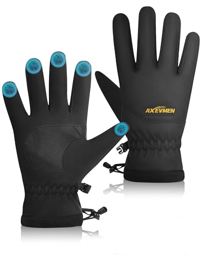 AXEVMEN wasserdichte Winterhandschuhe