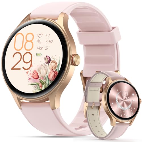 Woneligo Smartwatch mit 2 Armbändern und Telefonfunktion Woneligo Smartwatch