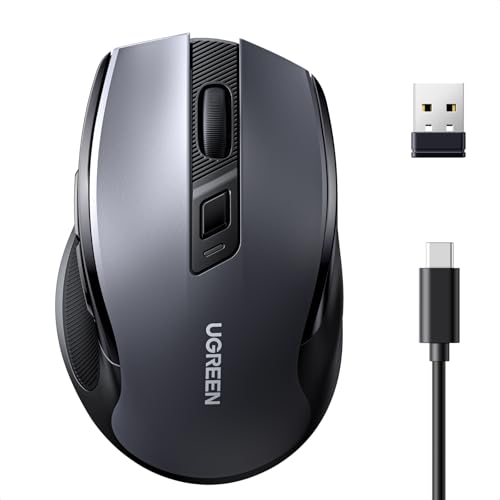 UGREEN 2.4G & Bluetooth Maus Kabellos