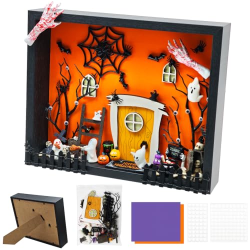 Slomoon 66 Stück Halloween Deko Set